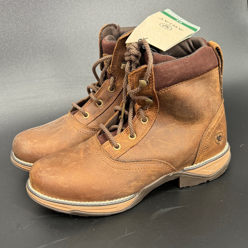 Ariat anthem Leather Lace-Up Work Boots